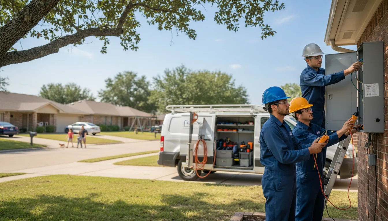 Certified electrician providing emergency electrical services in Maple Park, IL